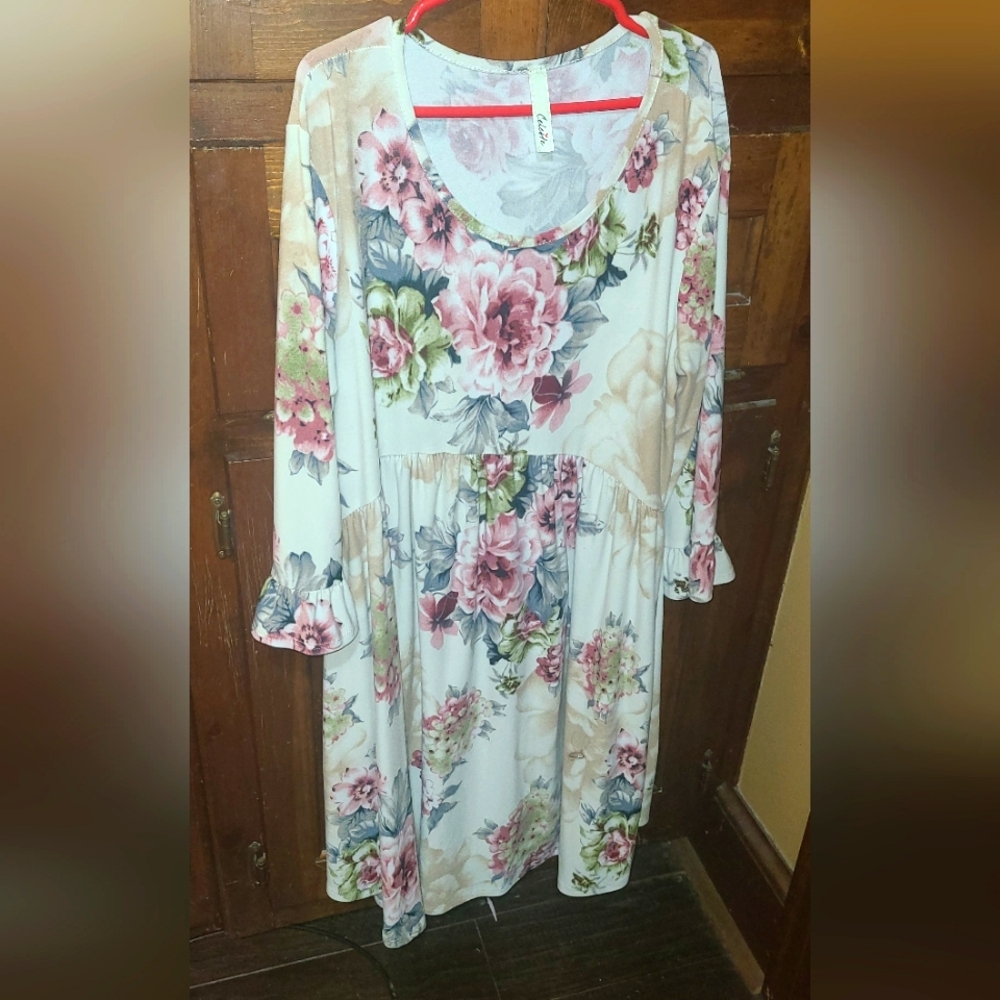 Like New picture perfect transitional dress